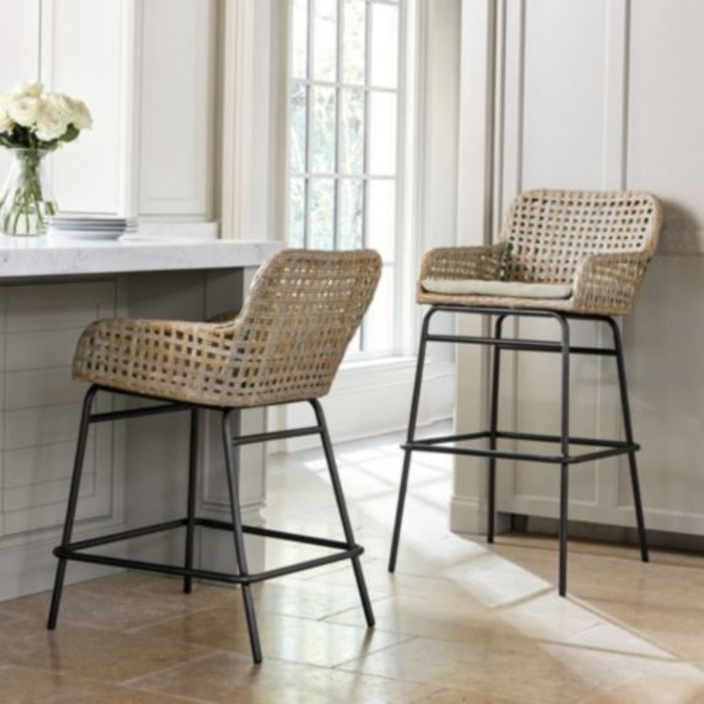 Bailey Woven Stool